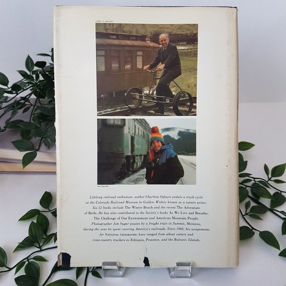 Book Railroads Great American Adventure by Charlton Ogburn National Geographic - Picture 3 of 7